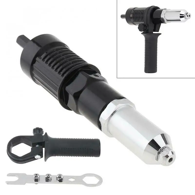 Hot New Rivet Gun Adaptor For Cordless Electric Riveting Insert Tool