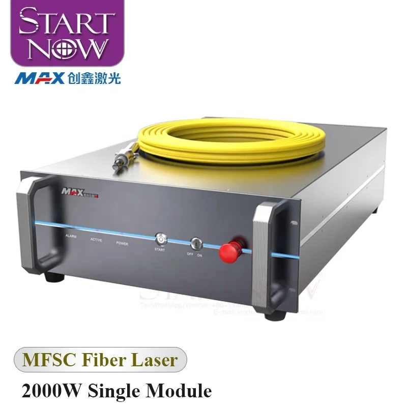 

MAX Fiber Laser Source 1000W-2000W MFSC-1000X Single Module CW Fiber Laser Cutting Welding Power Supply