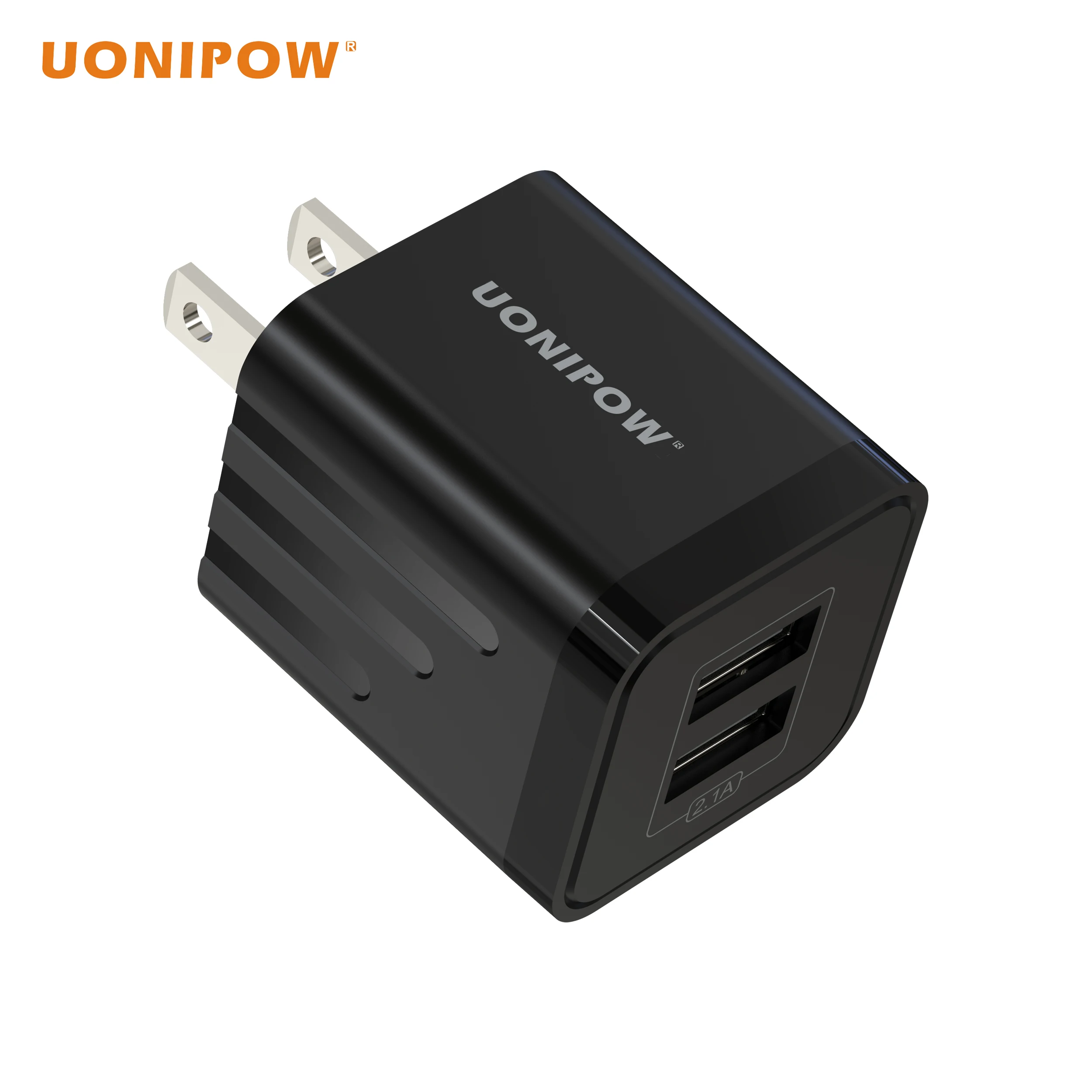 

Factory Supply New Design Prime Quality Mobile Phone Charger Dual USB Wall Charger With U L certification, Black, white, oem customized