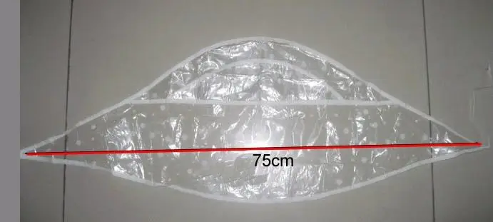
waterproof pe rain bonnet/hood/hats/caps cover 