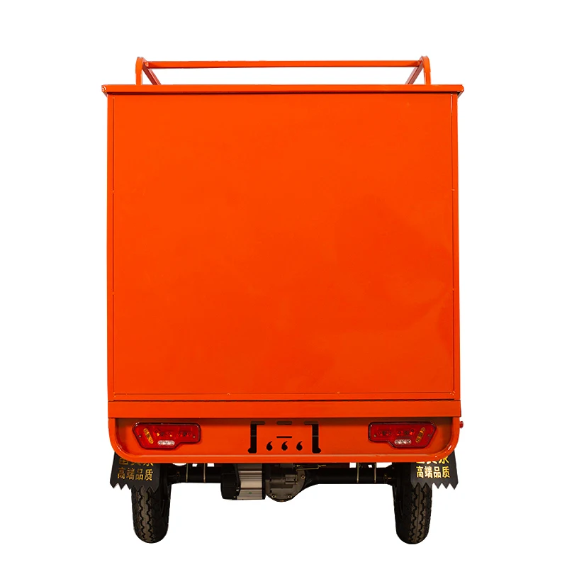 Waterproof Kenya Cargo Tricycle Enclosed Electric Cargo Tricycle With