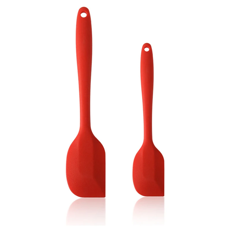 

Silicone Baking Pastry Spatulas Set Cake Cream Scraper Pastry Cooking Shovel Server Kitchen Baking Tools Kitchenwares, Red,yellow,red,green,blue...customize color