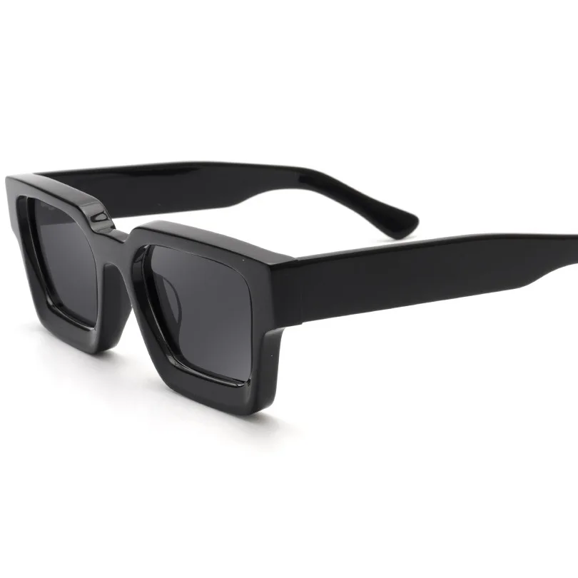 

Lbashades fashion acetate square sunglasses high quality sunglasses acetate men and women polarized