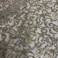 

2019 hot sale shiny sequin glitter french tulle lace fabric for party dress