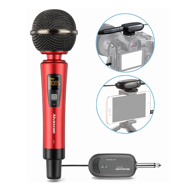 

Wireless Karaoke Microphone Speakers Portable Handheld Microphone For camera digital KTV Singing high sensitive wireless mic