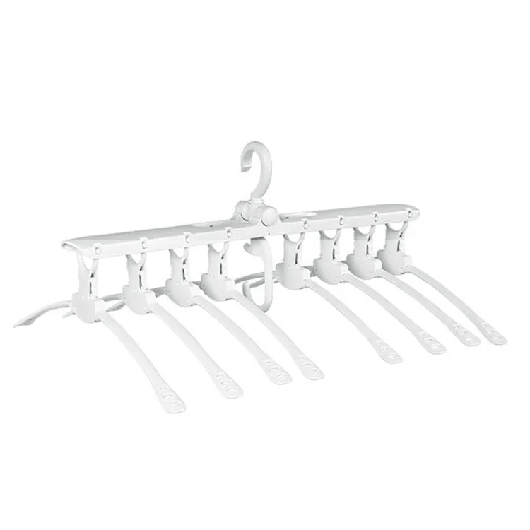 

Multi-functional folding magic clothes hanger clothes rack anti-slip rotary storage artifact convenient home