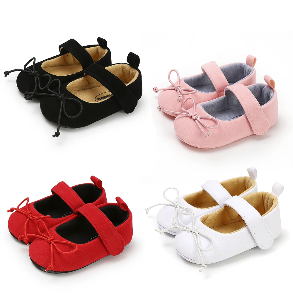 

Princess Baby soft bottom Party ballet infant girl baby shoes, 4 colors