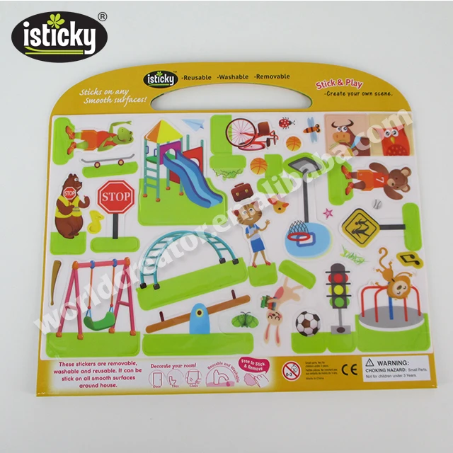 
Free sample wholesale waterproof design custom printing pop up books sticker 