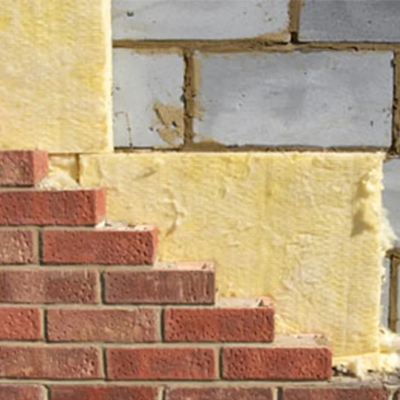 
Wall or roof thermal Insulation with aluminum foil veneer glass wool blanket or roll or fiberglass wool coil felt 