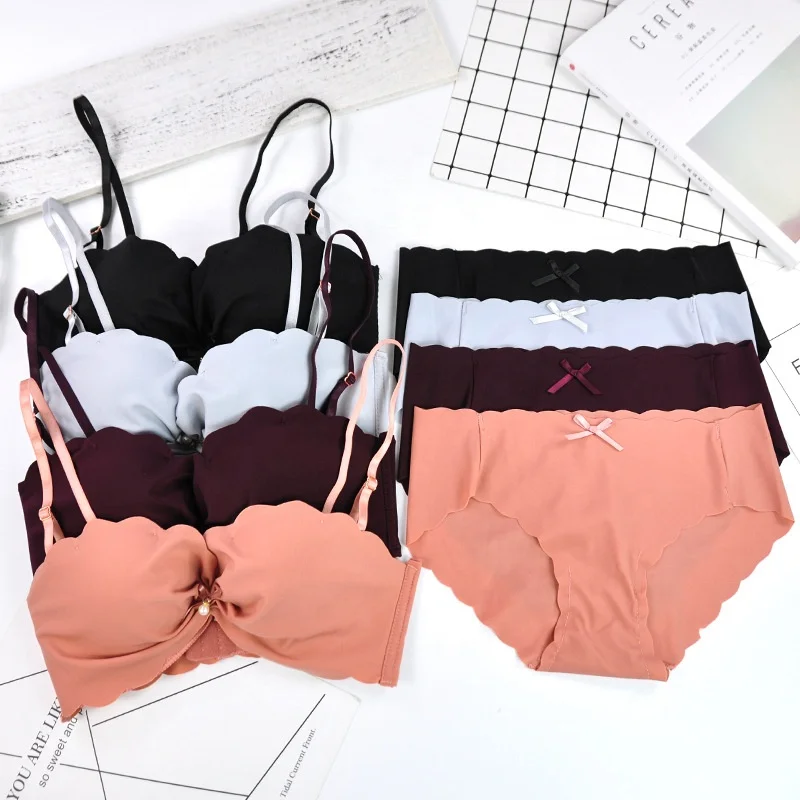 

2135 Simple innovative products woman sexy fancy stylish bra panty set underwear fancy underwear set, 4 colors: purple,black,orange,gray