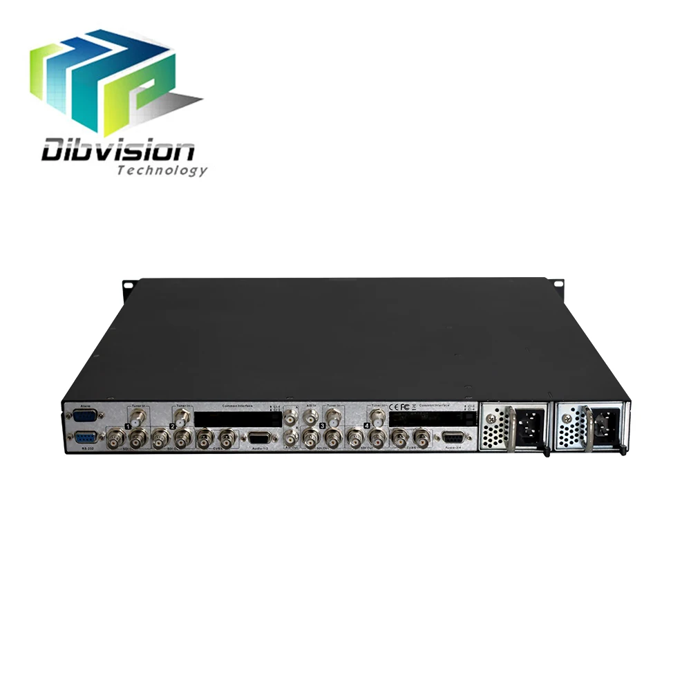 

all-in-one satellite decoder 4* DVB-S/S2/T/T2/ATSC/ISDB-T tuner in 4*HD-SDI output and with 4 CI