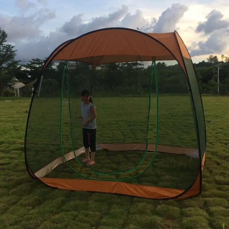 Outdoor Light Weight Pop Up Screen Room Large Mosquito Net Shelter Tent ...