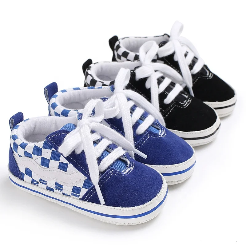 

ChengXi Baby Boy Shoes New Classic Canvas Newborn Baby Shoes for Boy Prewalker First Walkers Child Kids Shoes, Picture shows