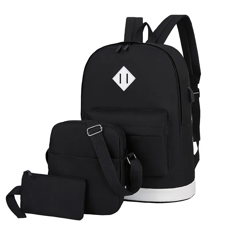 

Women canvas backpack with customized printed Logo
