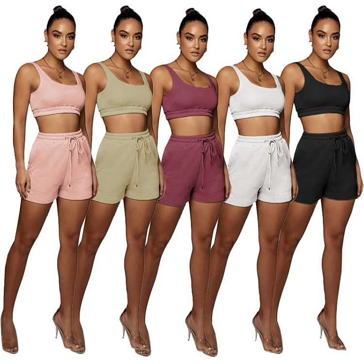 

S-2XL pink jumpsuit women adult casual home wear 2 piece set women