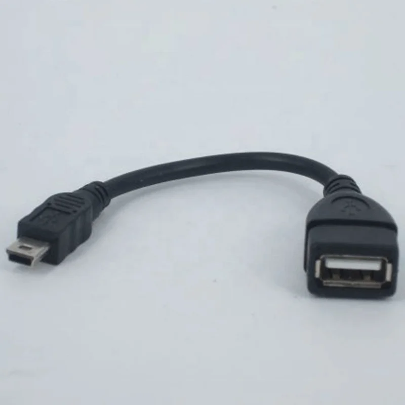 

cheap price otg adapter mini usb 5P Male to usb2.0 female adapter otg mini otg usb cable