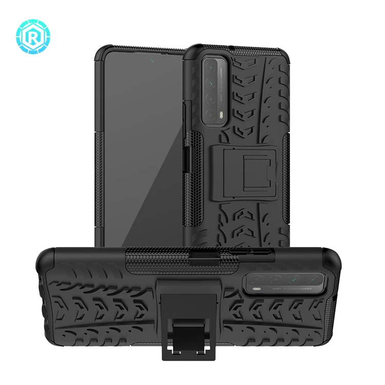 

Shockproof soft tpu mobile phone back cover universial cover case for Huawei P smart 2021/Y7a, Black, blue, green, orange, pink, purple, red, white