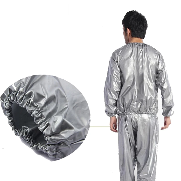 Vigorpowergear Wholesale Black Sauna Suit Sliver Cheap Sauna Suit