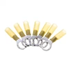 Professional factory yellow copper heat shrink ring terminal connector solder seal