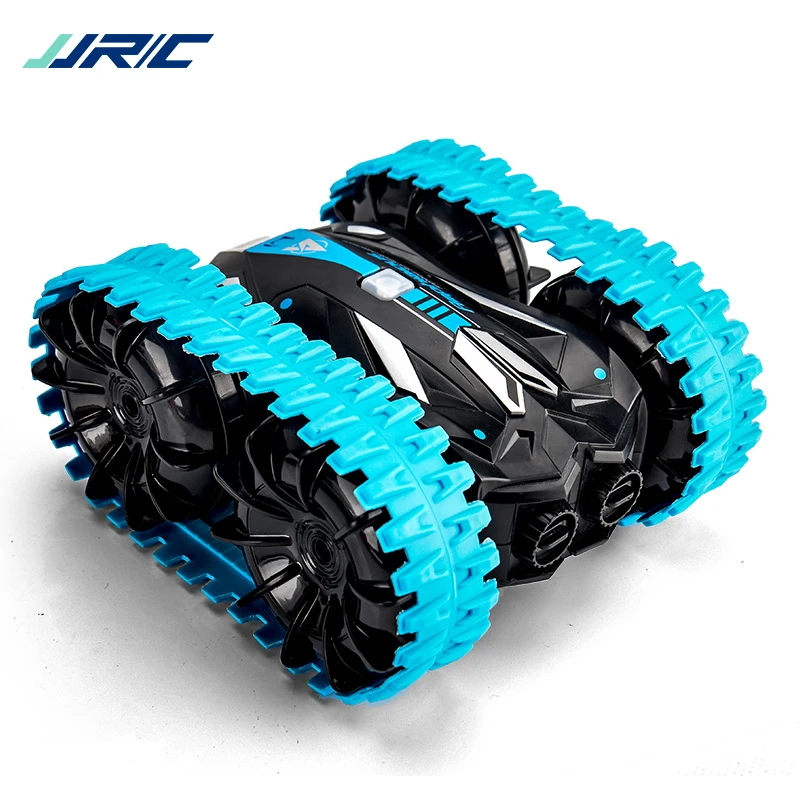 

JJRC Q113 2.4Ghz Radio Control Vehicle Cars Toys 4WD 360 Rotate RC Stunt Flip Car 2in1 Water&Land Drift Amphibious Car Child Toy