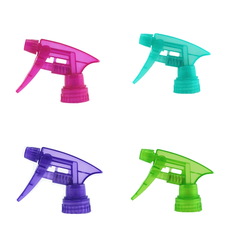 

High quality small plastic trigger sprayer hand button spray for watering and cleaning, Multicolor optional