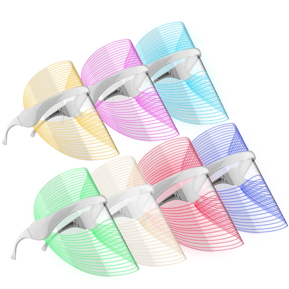 

2021 New Arrival Red light therapy PDT Beauty Therapy 7 colors LED Mask