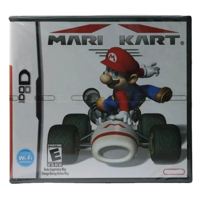 

Mario Kart Game Cartridge With Box and Manual For DS 2DS 3DS Game Console