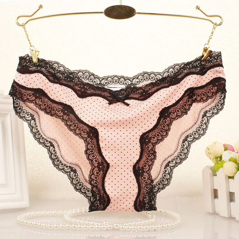 

Best quality Lace Underwear Cotton Sexy Lace Panties Everyday comfortable Briefs lovely Lingerie Girls Ladies Knickers for Women, Request