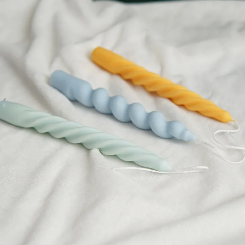 

LOVE'N LV669C Candle Mold DIY manual rod wax twisted and twirl taper candle mold For Party Bar Decoration