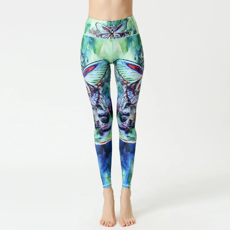 

Best quality high stretchy yoga pants high waist yoga pants workout leggings yoga pants, Picture