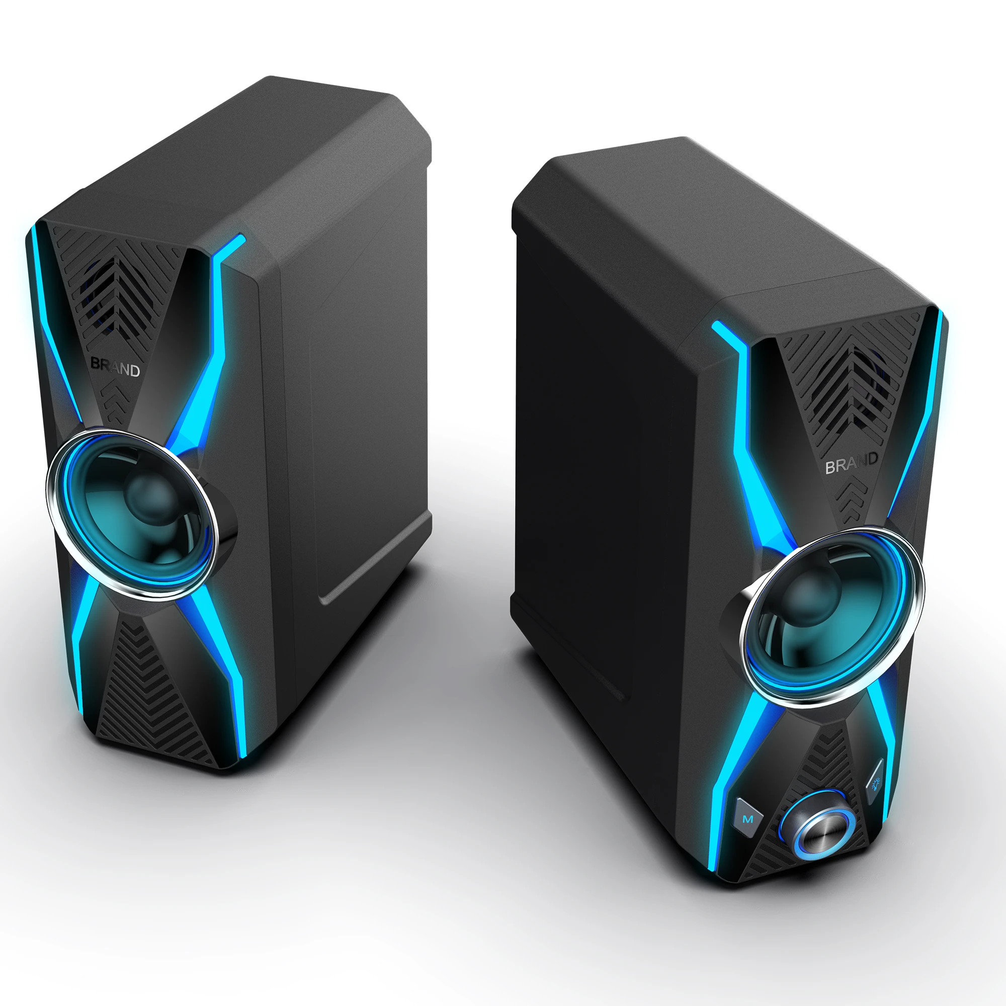 

2020 New Arrival Super Bass Gaming Speaker RGB Light Computer Laptop Speaker