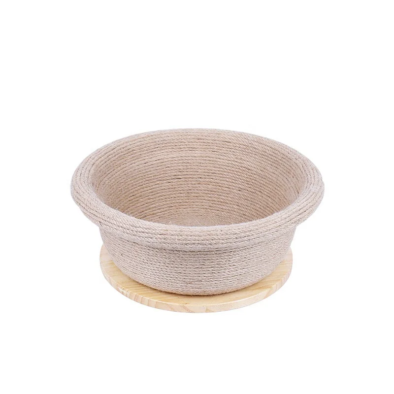 

hot seller cat nest toy bed Wooden And Sisal Cat Scratch Board Cat Tree With Nest For Pet