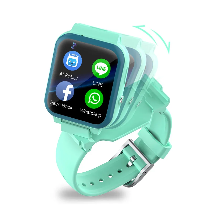 

Christmas gift for children smart watch 4g network support voice call facebook with dual camera