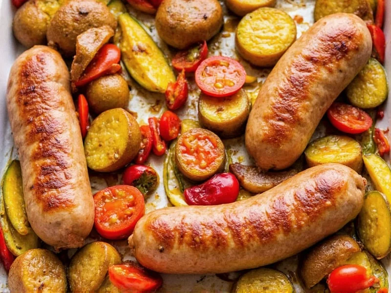 Perfect Sheet Pan Sausage and Vegetables Recipe | 30-Min Meal
