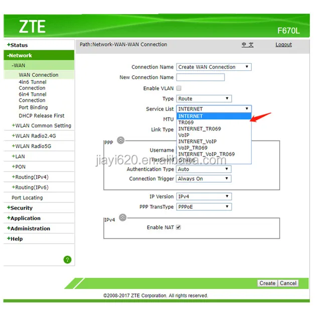 Zte Zxhn F670l Gpon 4ge+1pots+1usb+2.4g 5g Dual Band Wifi Same F670