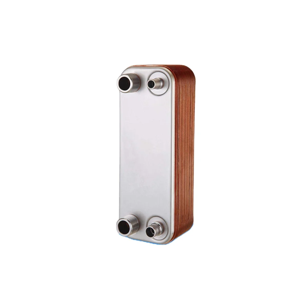 

High quality industrial plate heat exchanger air to water brazed heat exchanger