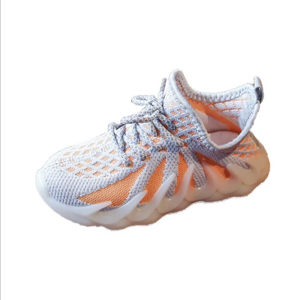 

UP-3167r Children Casual Shoes 221 Autumn Breathable Girls Boys Sport Shoes