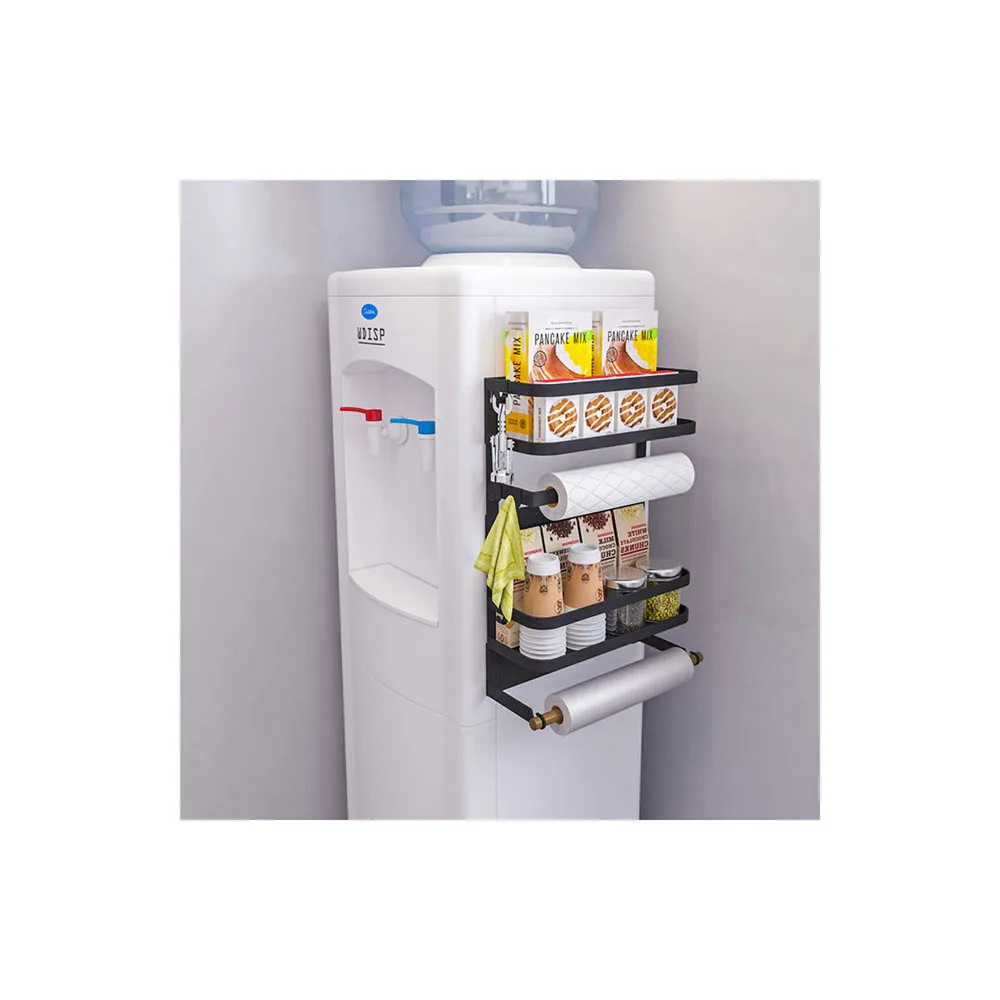 

Low Price Metal Steel Multi-tiers Magnetic Refrigerator Side Storage Holder