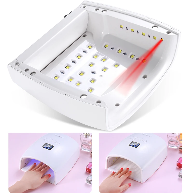 Builtinbattery Rechargeable 48w Wireless Cordless Led Nail Lamp Buy Usb Smart Timing Nail