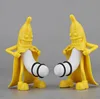 UCHOME New banana man wine stopper fresh plug creative funny yellow banana small man red wine cork