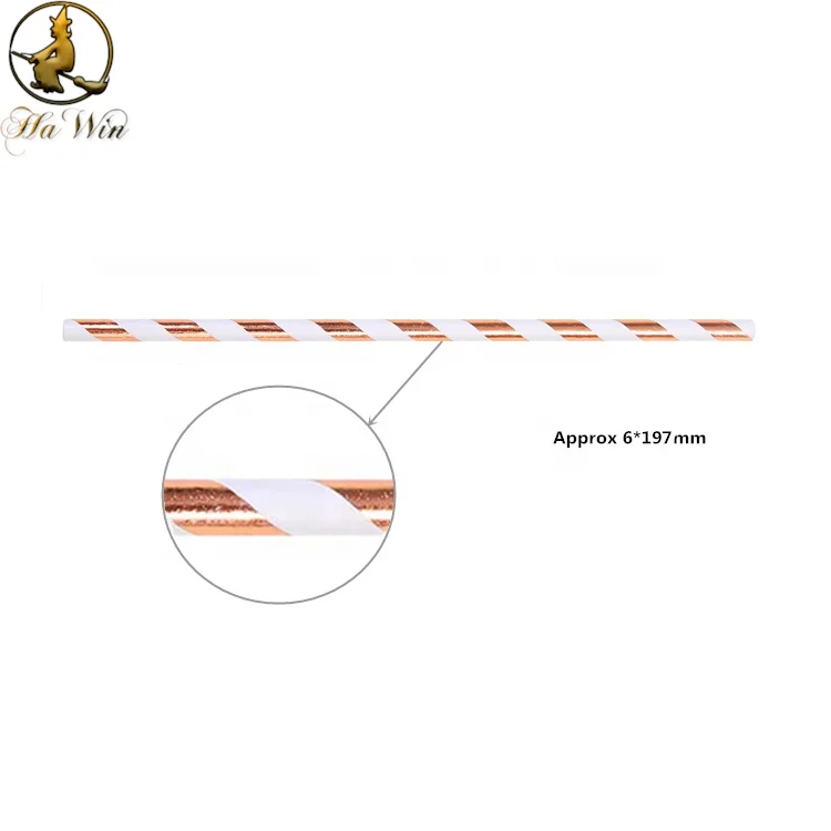 
Hot sale classic wholesale advanced biodegradable eco-friendly drinking paper straw 