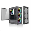 L06 2019 New Arrival horizontal Computer Case with Metal Mesh Front Panel /Full Tower ATX PC Cabinet for Gaming