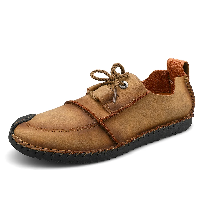 

Wholesale Fashion Popular Loafer Shoe Handmade Leather Shoes Men's Casual Shoes