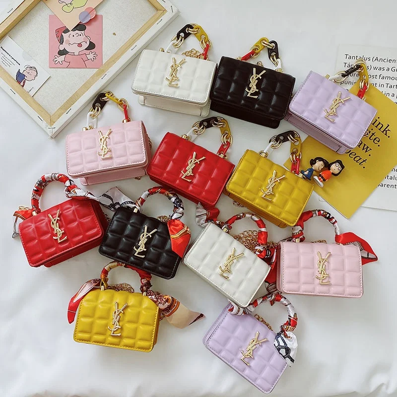 

Cartoon Kid Mini Handbags tote Leather Crossbody Bags Kid Girl Small Zero Wallet Messenger Bag Gift