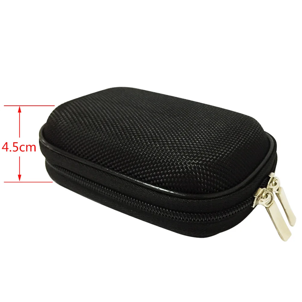 Black Hearing Aid Pouch Storage Case With Zipper - Buy Hearing Aid ...