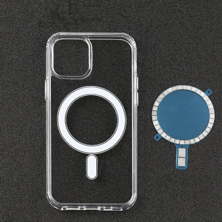

Mag case safe tpu transparent mobile phone cover for iphone 12 case with magnetic