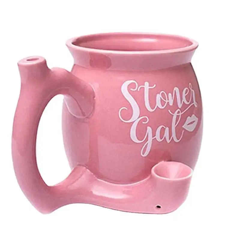 

2021 new hot sale pipe mugs smoking pipe Ceramic mug Smoking accessories, Colorful