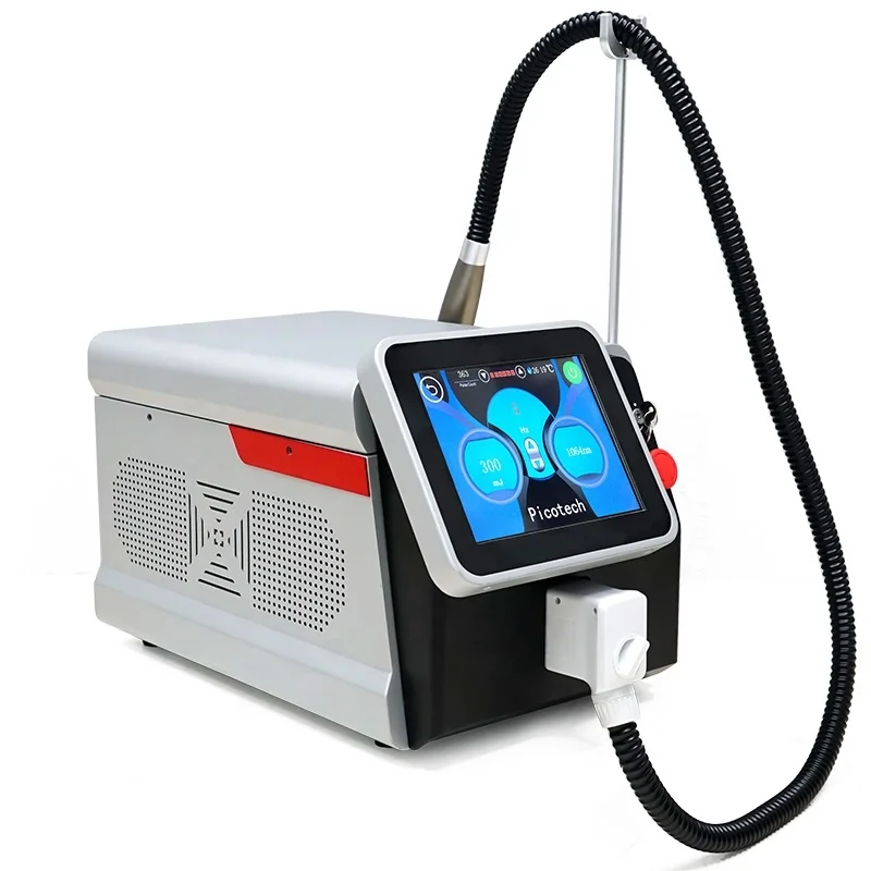 

portable picosecond acne q switched nd yag laser tatoo removal 2in1laser diodo picosecond