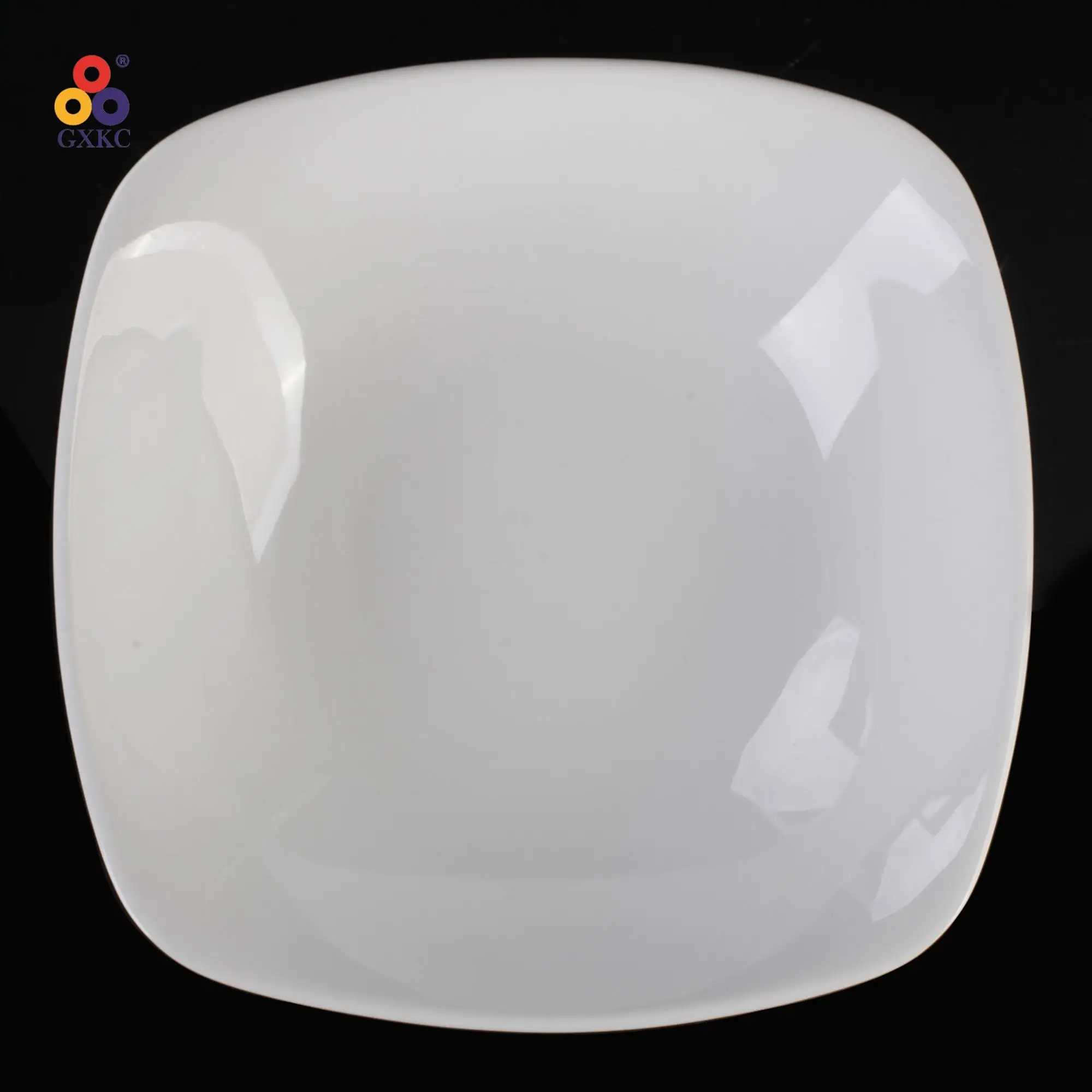 8英寸优质白色陶瓷碗面条方形汤碗便宜