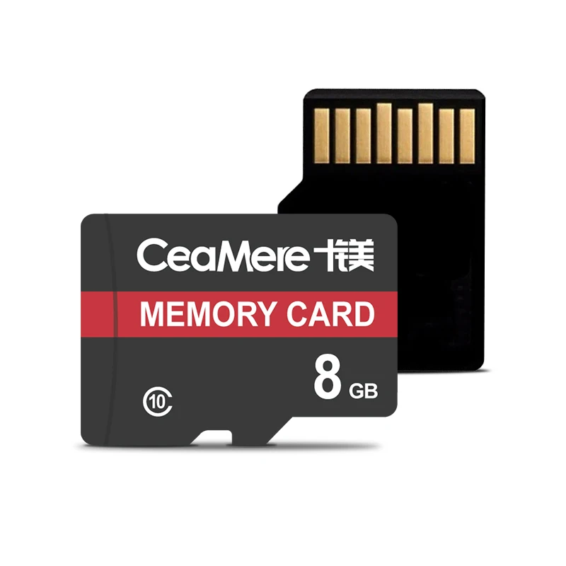 

Ceamere Red Stripe High Speed 8GB Mini SD Cards Original Cartao De Memoria 16GB 32GB 64GB 128GB 256GB 8GB Micro TF Memory Card